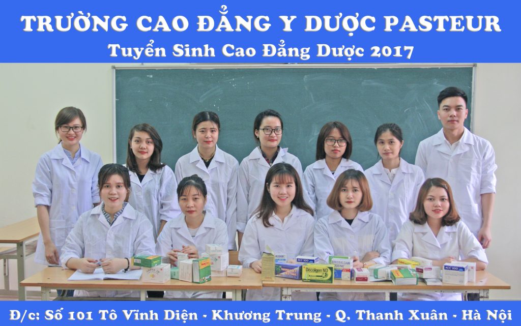 Trường Cao đẳng Y Dược Pasteur tuyển sinh Cao đẳng Dược năm 2017