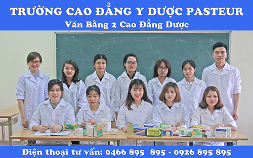 Trường Cao đẳng Y Dược Pasteur tuyển sinh Văn bằng 2 Cao đẳng Dược năm 2017