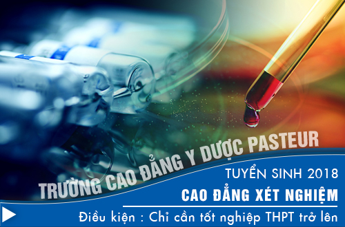 Tuyển sinh Cao đẳng Kỹ thuật xét nghiệm y học năm 2018