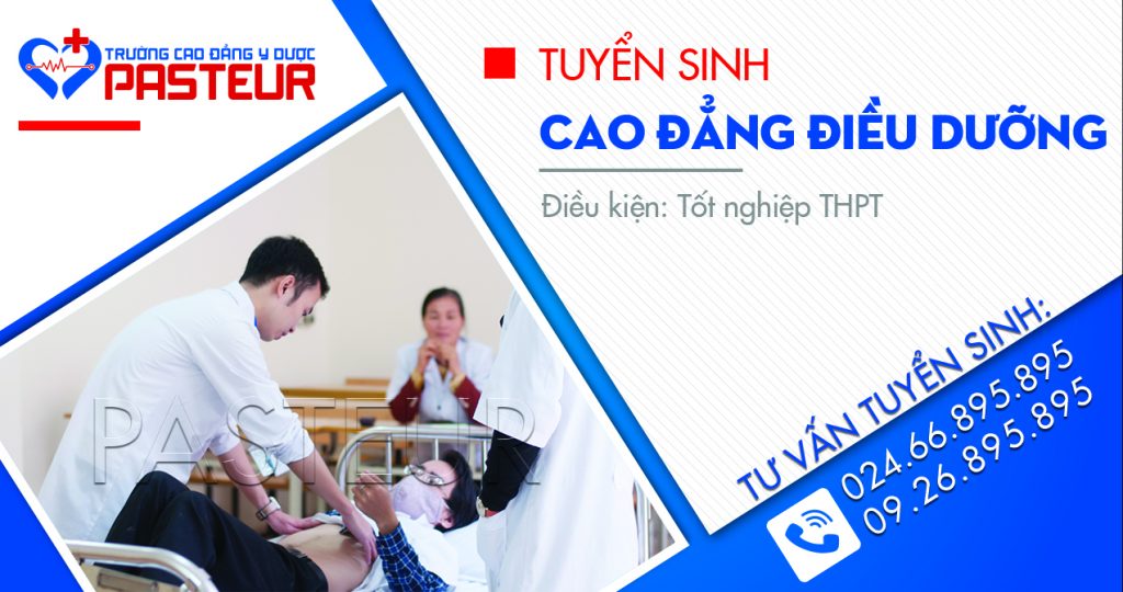 Trường Cao đẳng Y Dược Pasteur đào tạo chuyên ngành Điều dưỡng chất lượng