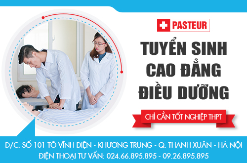 Trường Cao đẳng Y Dược Pasteur thông báo tuyển sinh Cao đẳng Điều dưỡng