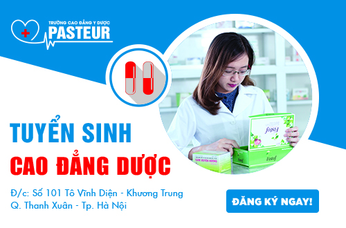 Trường Cao đẳng Y Dược Pasteur thông báo tuyển sinh Cao đẳng Dược năm 2017