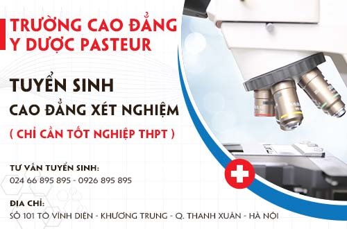 Địa chỉ tuyển sinh Cao đẳng Xét nghiệm năm 2018