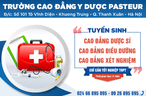 Tuyển sinh Cao đẳng Y Dược Pasteur năm 2017