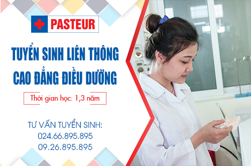 Trường Cao đẳng Y Dược Pasteur thông báo tuyển sinh Liên thông Cao đẳng Điều dưỡng năm 2017