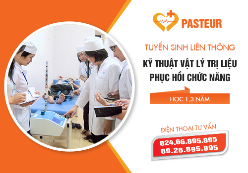 Học liên thông Cao đẳng Kỹ thuật vật lý trị liệu trong vòng 1,3 năm
