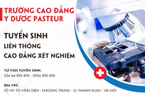 Địa chỉ tuyển sinh liên thông Cao đẳng Kỹ thuật xét nghiệm năm 2018