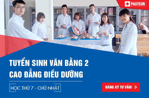 Trường Cao đẳng Y Dược Pasteur đào tại Văn bằng 2 Cao đẳng Điều dưỡng chất lượng nhất