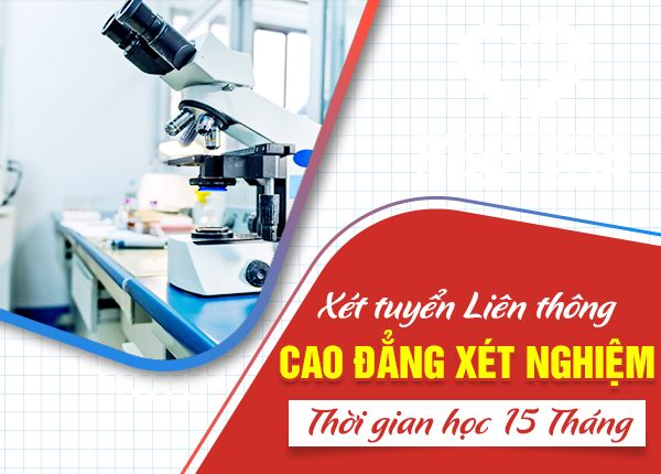 Xét tuyển liên thông Cao đẳng Xét nghiệm Hà Nội năm 2021