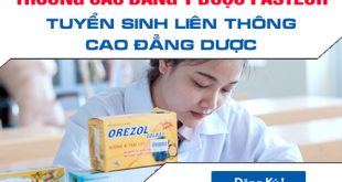 Tuyển sinh liên thông Cao đẳng Dược năm 2018
